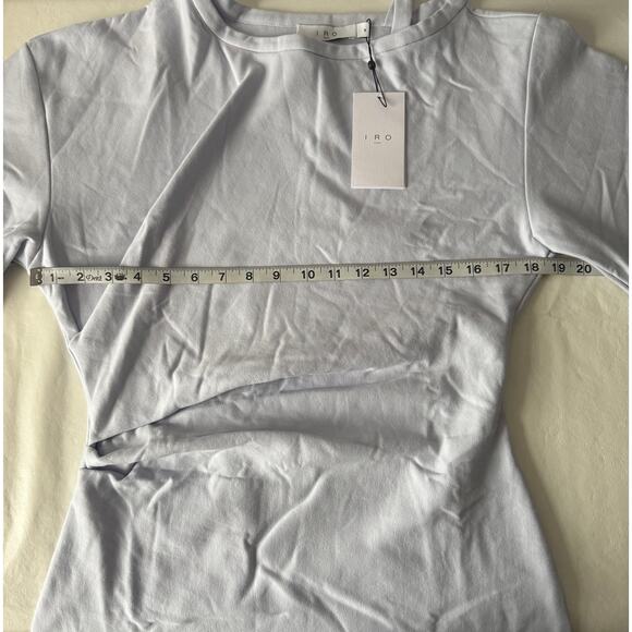 New IRO Fayda Mini Dress in Light Blue Women's Size M - Picture 10 of 10